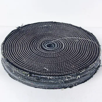  4 ~ 12-дюймовый ковбойский тканевый полировальный круг для полировки джинсовой ткани Шлифовальные диски для полировки металла из нержавеющей стали 1шт