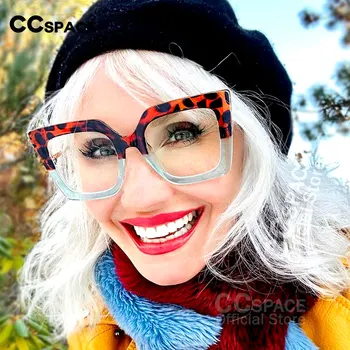  54242 Негабаритные Квадратные очки в Леопардовой оправе Женские Роскошные Жемчужные Модные Винтажные очки Uv400