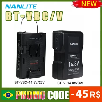  Nanguang Nanlite BT-VBC-Зарядное Устройство С V-образным креплением 14,8 В/26 В Для Forza 500 MixPanel 150/60 60/60B 300/300B