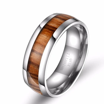  QianBei 2018 Роскошное кольцо из титана и нержавеющей стали для мужчин Золотого цвета Кольца из углеродного волокна Свадебные мужские модные украшения