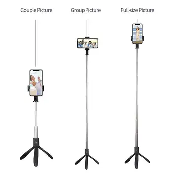  Беспроводная Селфи-Палка Bluetooth Телескопический Ручной Монопод Мини Складной Штатив для Камер для Мобильных Телефонов iPhone / Android