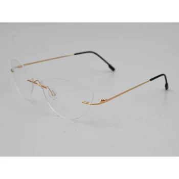  Женские очки в прозрачной оправе 