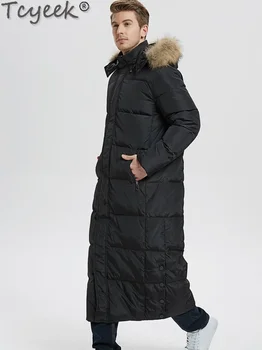  Зимнее пальто Утолщенная теплая пуховая куртка Мужская одежда Уличная мода Свободные пуховики Chaquetas Para Hombre