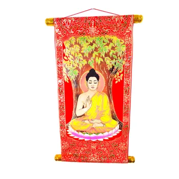  Китайский Фэн-шуй, буддийская Богиня Милосердия, настенный свиток с изображением артикула J2056