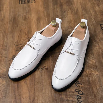  Кожаная Классическая мужская обувь Tidal Current для свадебной торговли на шнуровке, Оксфордские модельные туфли, Горячая распродажа 2023 года, Уличная Мужская повседневная обувь
