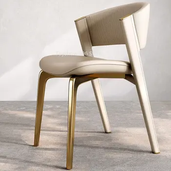 Кресло для мобильного салона Ground Living Дизайнерские напольные стулья Nordic Gaming Табурет Sedie Sala Da Pranzo Мебель для квартиры DC025 WYH