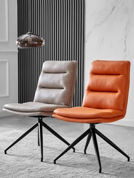  Обеденный стул Nordic family со спинкой обеденный стул для макияжа, маникюра, компьютерный стул, вращающийся стул для переговоров в отеле