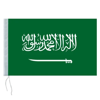  Прямая поставка 100% окрашенных флагов Саудовской Аравии