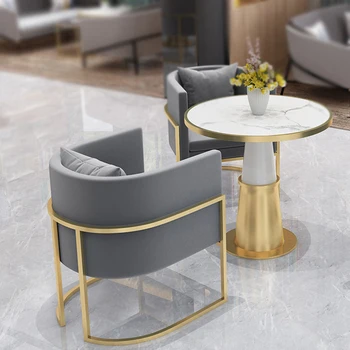  Роскошный обеденный стул Nordic, гостиничный стол, ресторан, современный обеденный стул, гостиная, домашний досуг, Sillas Cocina Home Furniture QF
