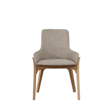  Тканевые Обеденные стулья со спинкой, деревянные стулья для отдыха, гостиничная мебель, упругая подушка с широким сиденьем