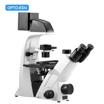  Тринокулярный биологический инвертированный микроскоп OPTO-EDU A14.2605 400x