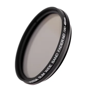  FOTGA 46mm Super Slim Fader Переменный ND-Фильтр С Регулируемой Нейтральной Плотностью от ND2 до ND400 Объектив Slim Fader ND-Фильтр для Зеркальной Камеры