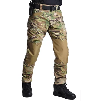  Камуфляжные тактические брюки Outdoors Combat Consul, мужская свободная спецодежда с несколькими карманами, Армейские брюки для фанатов в стиле милитари