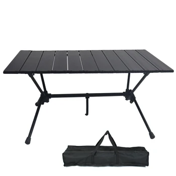  Складной стол для кемпинга на открытом воздухе, стол для роллинга яиц из сверхлегкого алюминиевого сплава, Портативная складная мебель для барбекю для пикника в лагере